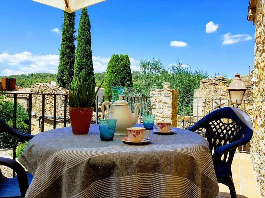 Apartamento Peratallada Girona Kültér fotó